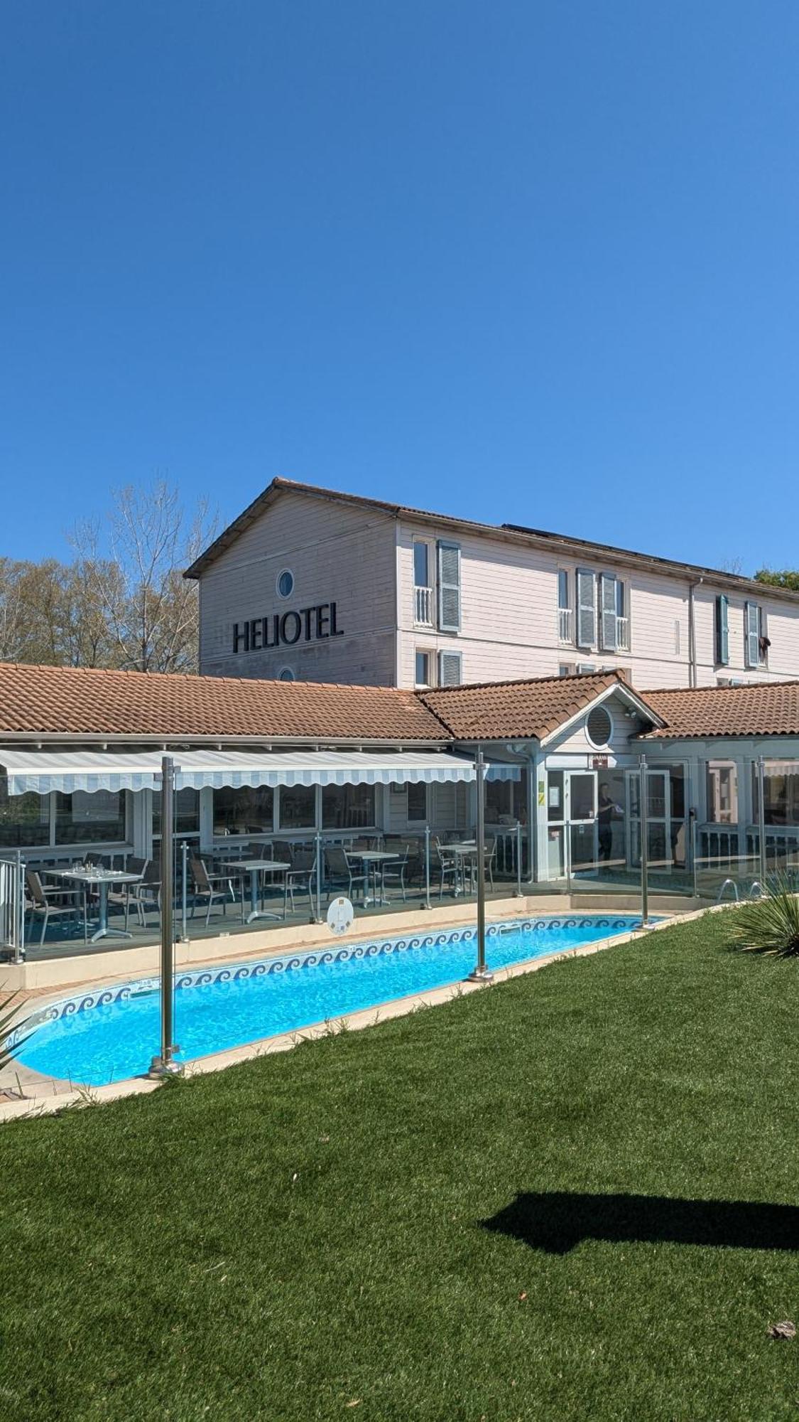 Hotel & Restaurant Heliotel Montferrier-sur-Lez Esterno foto