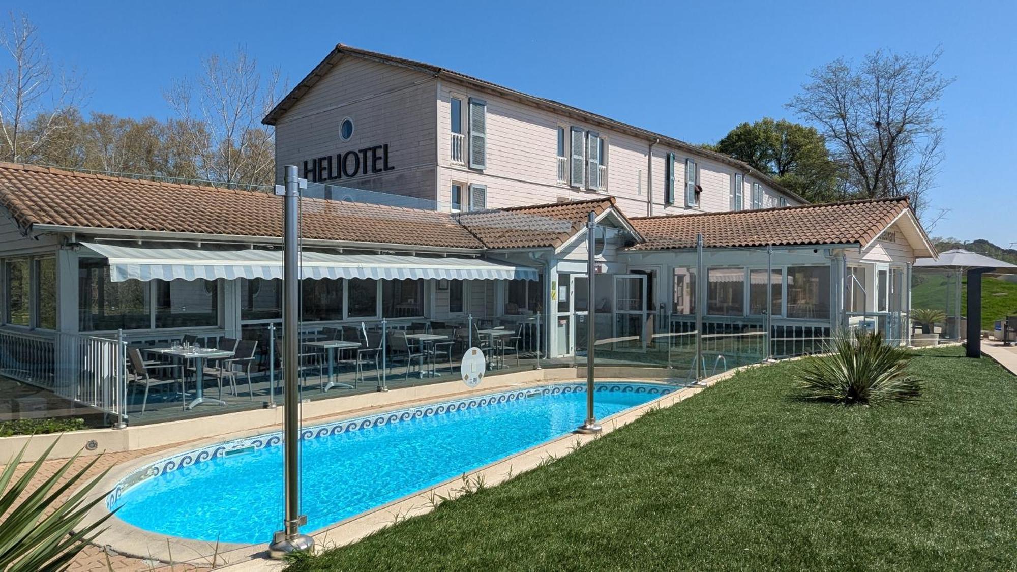 Hotel & Restaurant Heliotel Montferrier-sur-Lez Esterno foto